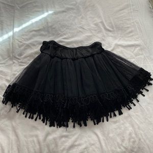 Leg Avenue Crinoline, Petticoat, Black New Without Tags